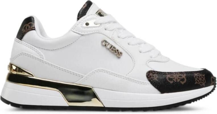Guess Witte leren sneakers