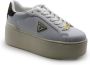 Guess Witte sportieve sneakers met rubberen zool White Dames - Thumbnail 2