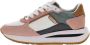 Guess Witte Runner Sneakers met Suède Inzetstukken Multicolor Dames - Thumbnail 1