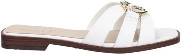 Guess Witte Sandalen voor Vrouwen White Dames