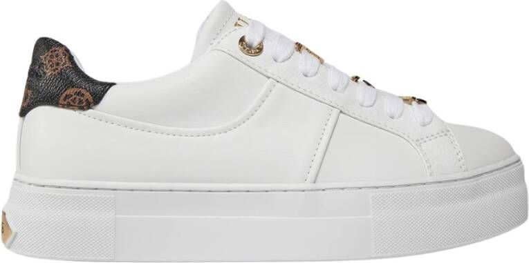 Guess Witte Sneakers Giella Fljgie Ele12 White Dames