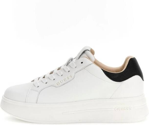 Guess Witte Sneakers van PU Leer