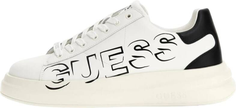 Guess Witte Sneakers voor een stijlvolle look White Heren
