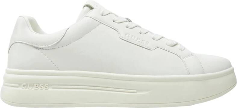 Guess Witte Sneakers voor een stijlvolle look White Heren