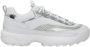 Guess Witte Veterschoenen met Logo Detail - Thumbnail 1