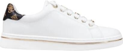Guess Elegante witte sneakers voor vrouwen White Dames