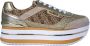 Guess Beige Sportieve Instap Sneakers met Veters Multicolor Dames - Thumbnail 11
