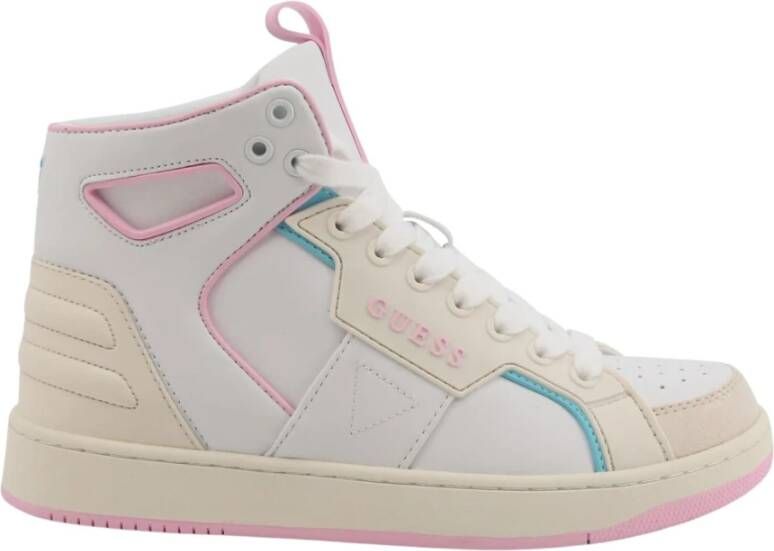 Guess Dames Herfst Winter Sneakers met Synthetisch en Stoffen Bovenwerk White Dames - Foto 5