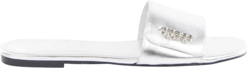 Guess Zilveren Dames Slides Sandalen