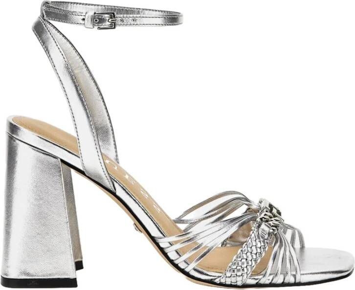 Guess Zilveren Sandalen voor Dames Gray Dames