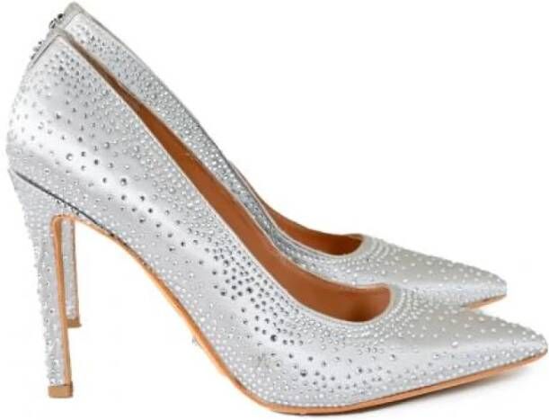 Guess Zilveren Str Decollete All Over Gray Dames