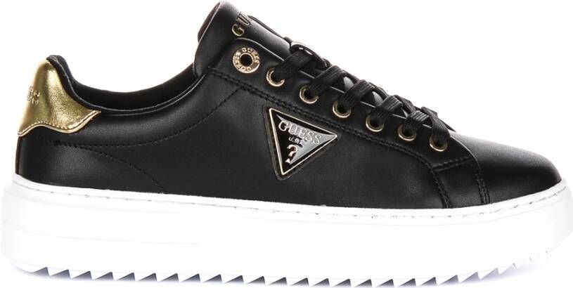 Guess Zwart Goud Dames Sneakers