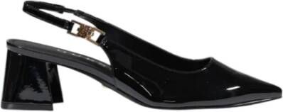 Guess Zwarte Blokhak Sandalen Lente Zomer Black Dames