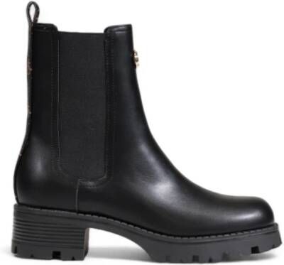 Guess Zwarte Blokhak Winterlaarzen Vrouwen Black Dames