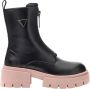 Guess Zwarte casual Chelsea laarzen voor dames Zwart Dames - Thumbnail 1