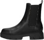 Guess Zwarte Laarzen met Leren en Stoffen Voering Black Dames - Thumbnail 7