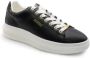 Guess Zwarte Rubberen Sneakers met Veters voor Vrouwen Black Dames - Thumbnail 2