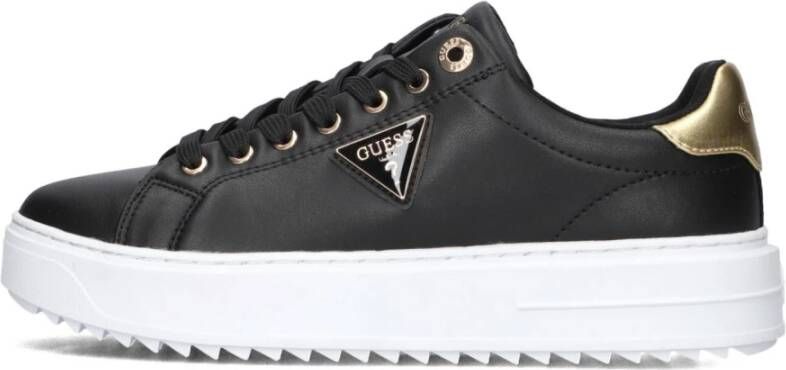 Guess Zwarte Lage Top Sneakers Denesa