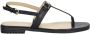 Guess Zwarte Leren Sandalen Elegante Stijl - Thumbnail 1