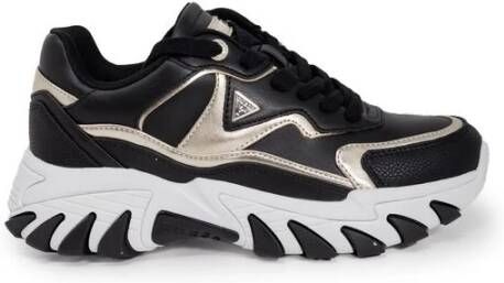 Guess Zwarte Polyethyleen Sneakers voor Vrouwen Black Dames