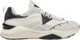 Guess Zwarte PU Leren Sneakers Geplakt Logo - Thumbnail 1