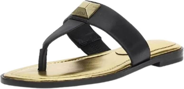 Guess Zwarte Sandalen met Bandjes Black Dames