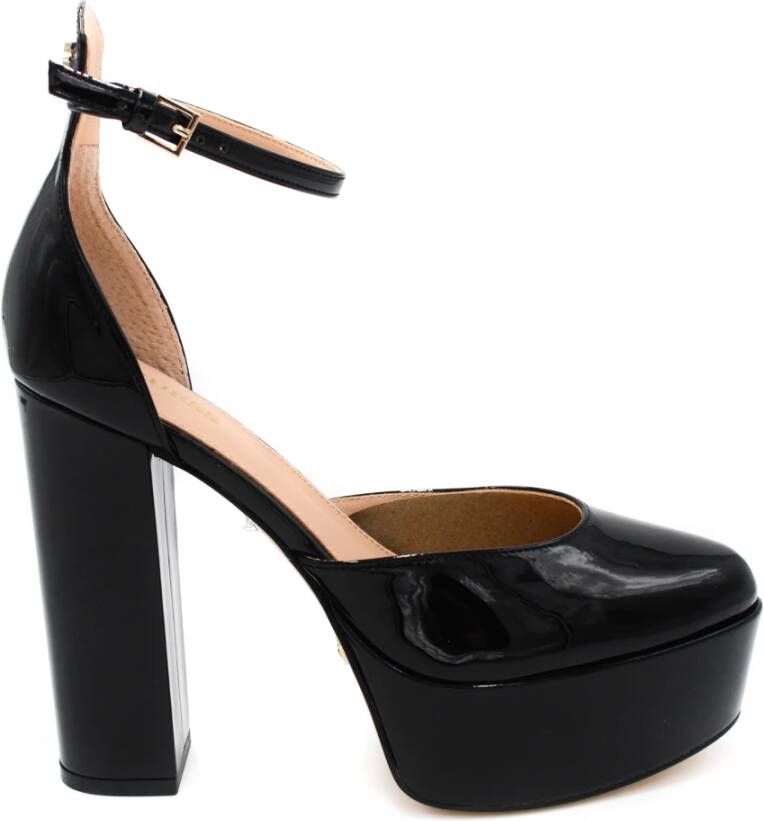 Guess Enkelband Sandalen Calane Model Black Dames - Foto 2