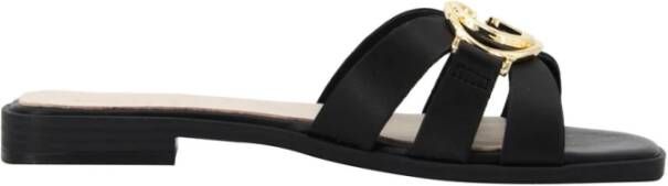 Guess Zwarte Sandalen voor Vrouwen Black Dames