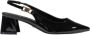 Guess Zwarte Blokhak Sandalen Lente Zomer Black Dames - Thumbnail 2