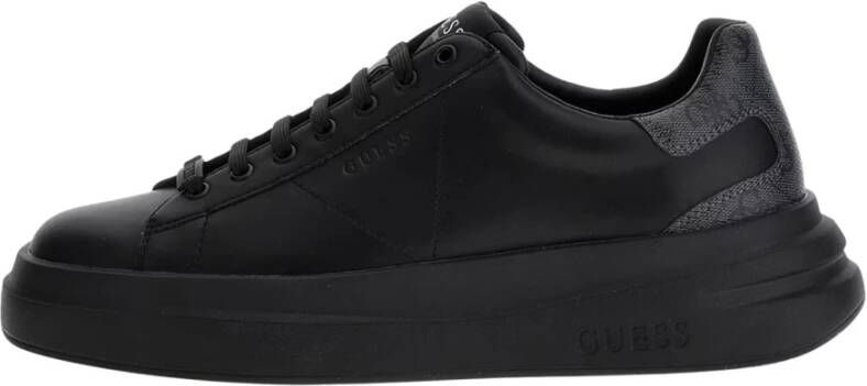 Guess Zwarte Sneakers met 4G Logo Black Heren