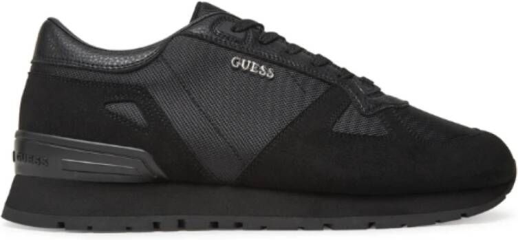 Guess Zwarte Sneakers met Metalen Logo - Foto 2