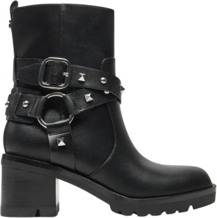 Guess Zwarte stijlvolle schoenen voor vrouwen Black Dames