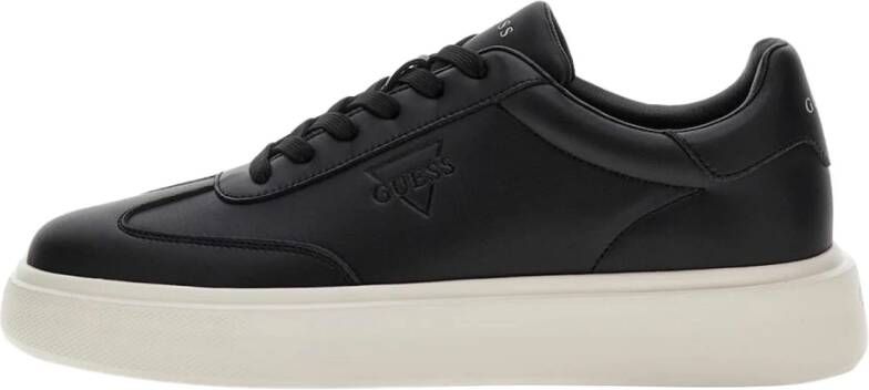 Guess Zwarte Suède Veterschoenen