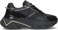 Guess Lichtgewicht zwarte sneaker van mesh en suède Black Dames - Zwart