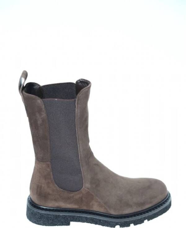 Guglielmo Rotta Bruine Suede Beatles Laarzen