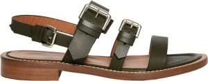 Guglielmo Rotta Flat Sandals Bruin Dames
