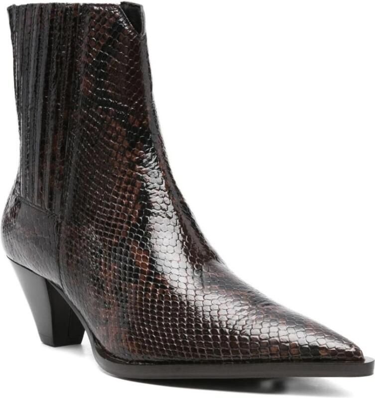 Guglielmo Rotta Elegante Marrone Enkellaarzen