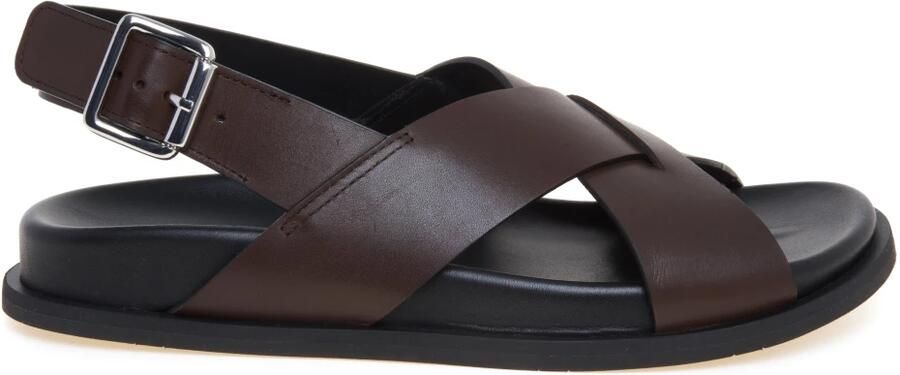 Guglielmo Rotta Twill Flat Sandal