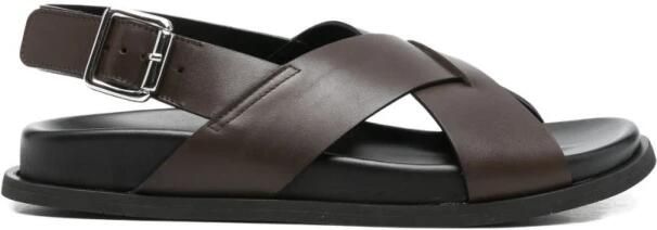 Guglielmo Rotta Twill Ranch Platte Sandaal