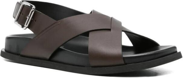 Guglielmo Rotta Twill Ranch Platte Sandaal - Foto 2