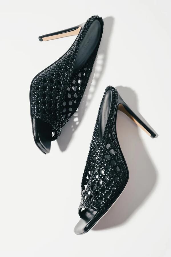 Guglielmo Rotta Woven Mules - Foto 4