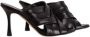 Guglielmo Rotta High Heel Sandals Camelie Nappa Black Zwart Dames - Thumbnail 1