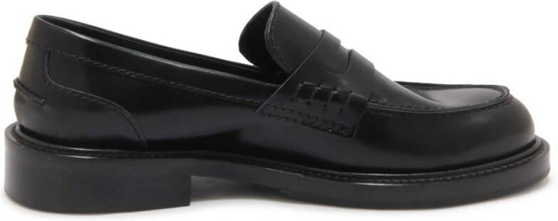 Guglielmo Rotta Leren Loafer Model 2429 Indio Zwart