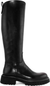 Guglielmo Rotta Over-knee Boots Zwart Dames