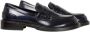 Guglielmo Rotta Loafers Page Blue Loafer in blauw - Thumbnail 1