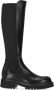 Guglielmo Rotta Zwarte Ranch Leren Laars Black Dames - Thumbnail 1