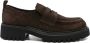 Guglielmo Rotta Zwarte sandalen met mocassin-detail - Thumbnail 1