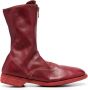 Guidi Ankle Boots Rood Heren - Thumbnail 1
