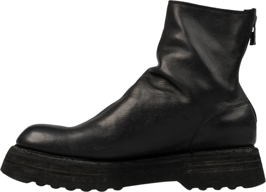 Guidi Back zip creeper boots