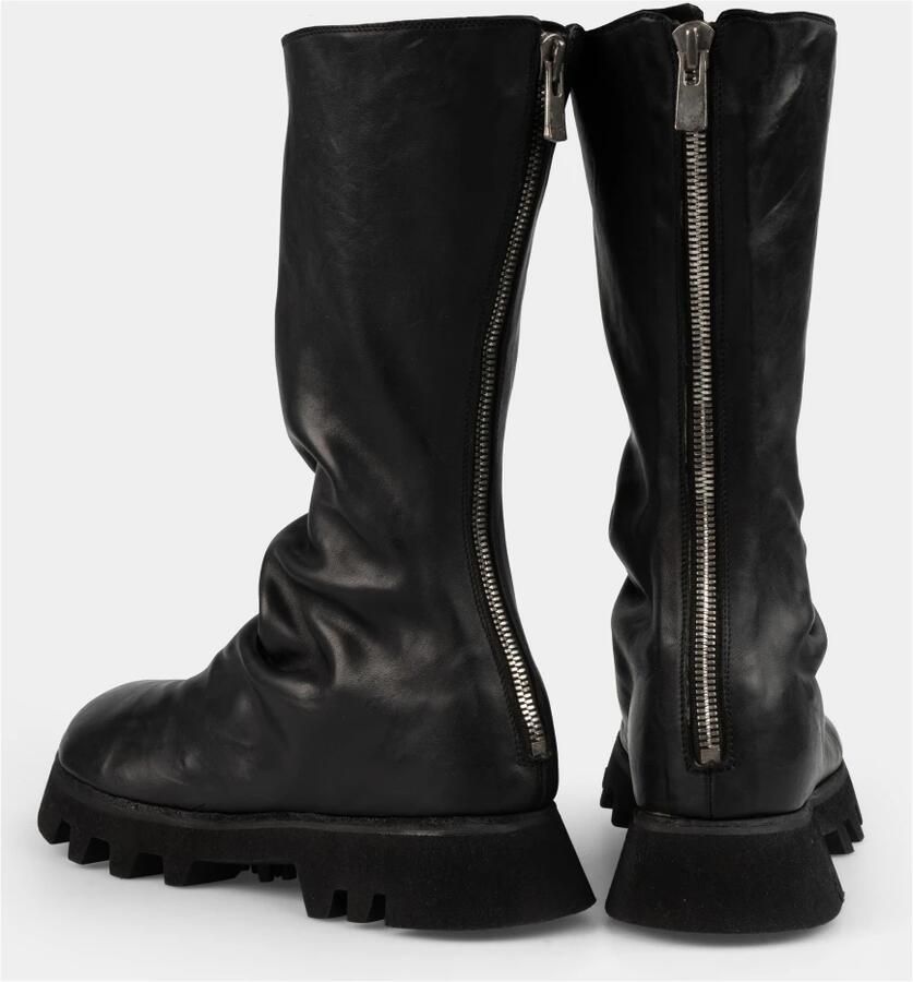 Guidi Blake stitch hoge laarzen met rits aan de achterkant - Foto 2